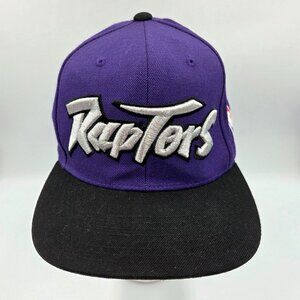 Toronto Raptors Hat Cap Purple Mitchell & Ness Hardwood Classics Snapback